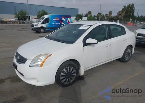 2010 Nissan Sentra 2.0 из США, поврежденный, VIN 3N1AB6AP7AL635835
